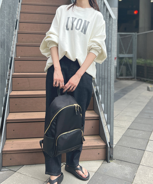 「REMI RELIEF」 スウェットカットソー フリー ベージュ レディース_画像8