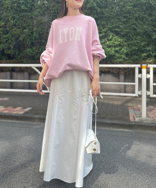 「REMI RELIEF」 スウェットカットソー フリー ベージュ レディース_画像9