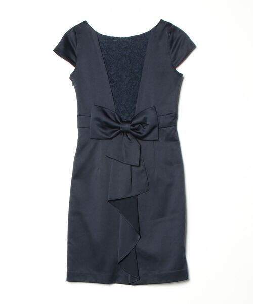「GIRL」 半袖ワンピース S ネイビー レディース_画像2