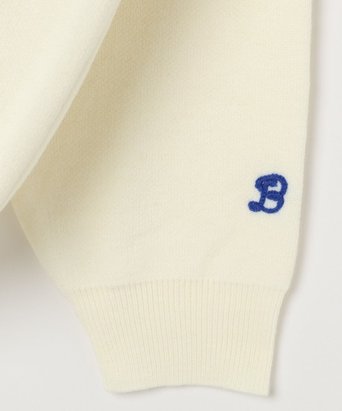 BAYFLOW（ベイフロー） セーター ニット 刺繍ロゴニットプルオーバー