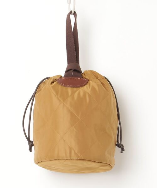 「CLEDRAN」 キルティングハンドバッグ - イエロー レディース_画像2