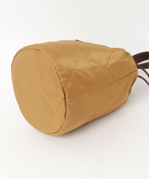 「CLEDRAN」 キルティングハンドバッグ - イエロー レディース_画像3