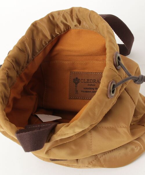 「CLEDRAN」 キルティングハンドバッグ - イエロー レディース_画像4