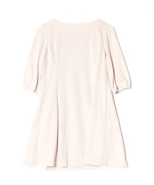 「UNIVERVAL MUSE」 半袖ワンピース MEDIUM ベージュ レディース_画像2