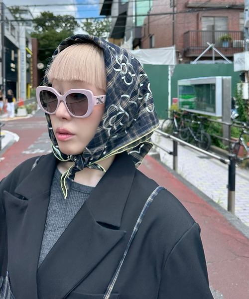 CDL TOKYO グラフィック スカーフ PRE-ORDER] CDL Graphic Silk Scarf