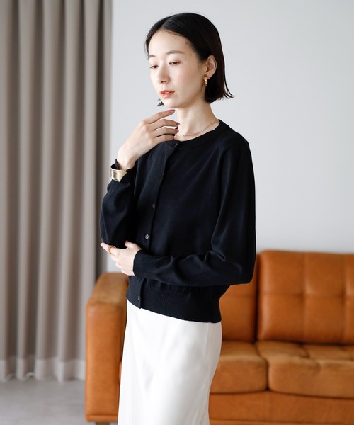 新品タグ付きCLANE シアーカーディガン ブラック2025新作 新品タグ付きCLANE シアーカーディガン ブラック2025新作