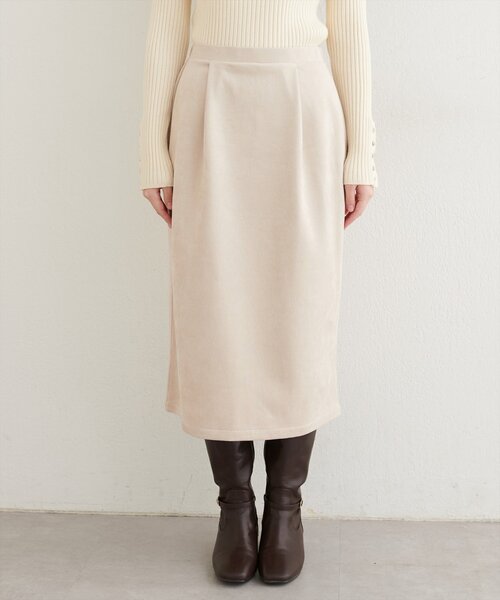 ミディ丈スカート natural couture スカート セミタイトミディ丈スカート : ZOZOTOWN