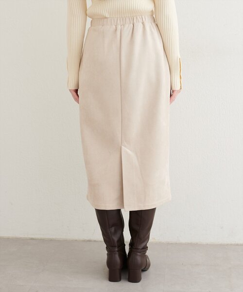 natural couture スカート セミタイトミディ丈スカート : ZOZOTOWN