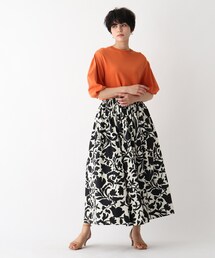 「OPAQUE.CLIP」 半袖ニット 38 ライトブルー レディースの画像2