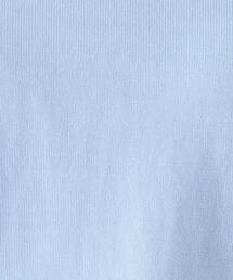 「OPAQUE.CLIP」 半袖ニット 38 ライトブルー レディースの画像7