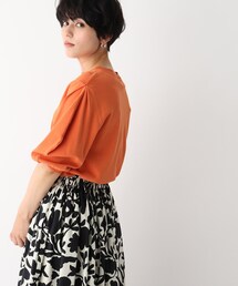 「OPAQUE.CLIP」 半袖ニット 38 ライトブルー レディースの画像8