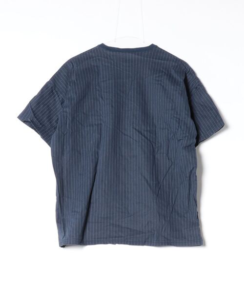 「MISTERGENTLEMAN」 半袖Tシャツ S ネイビー メンズ_画像2