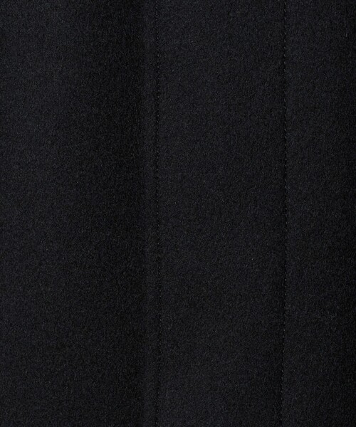 未使用級✨ グリーンレーベルリラクシング カシミヤ ステンカラーコート XL 黒 green label relaxing（グリーンレーベルリラクシング） ステンカラー