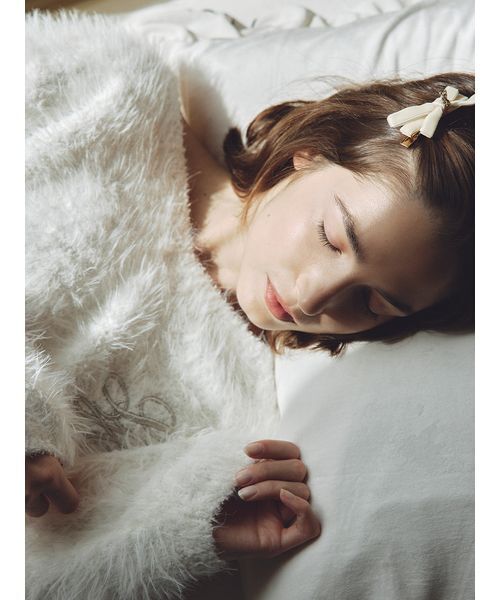 SNIDEL HOME パジャマ ルームウェア シャギーセットアップ レディース