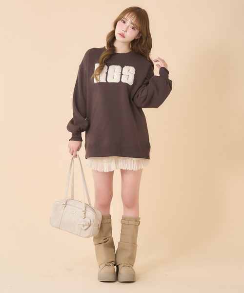 one after another NICE CLAUP トレーナー スウェット ロゴ入り