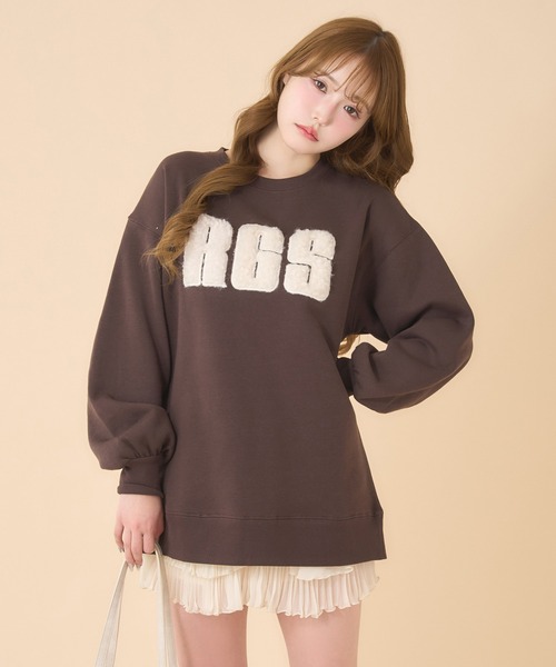 one after another NICE CLAUP トレーナー スウェット ロゴ入り