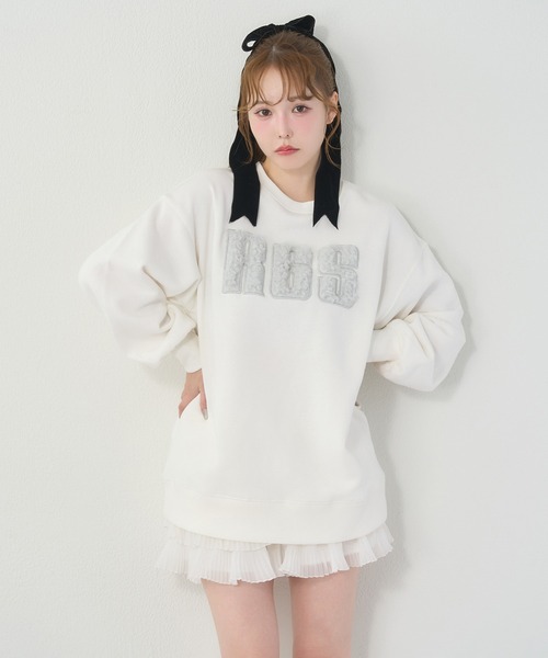 one after another NICE CLAUP トレーナー スウェット ロゴ入り