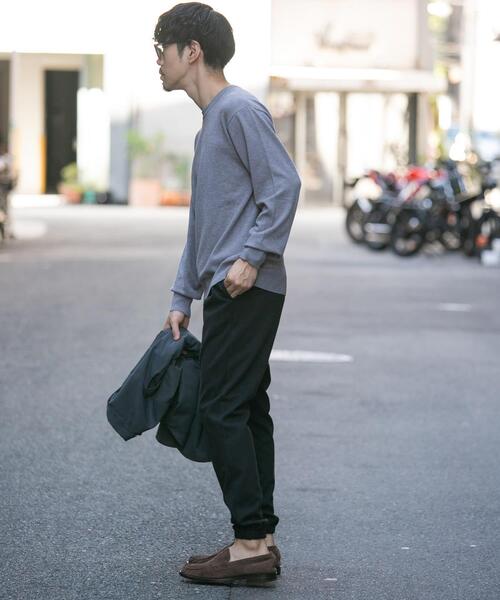 「URBAN RESEARCH ROSSO MEN」 長袖ニット LARGE グレー メンズ_画像7