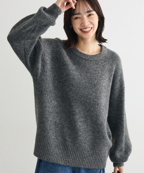 Green Parks（グリーンパークス） ニット セーター fuwaっと袖パフ