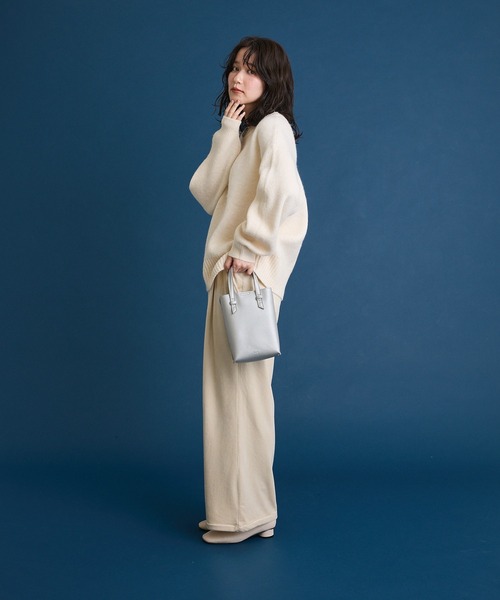 Green Parks（グリーンパークス） ニット セーター fuwaっと袖パフ