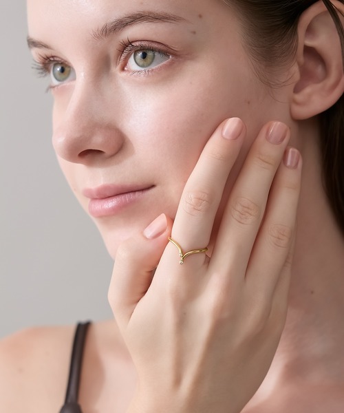 「NOJESS」 リング #13 ゴールド レディース_画像4