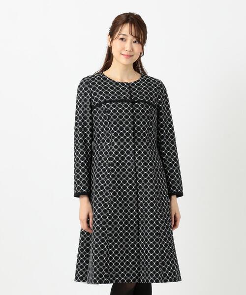 TOCCA（トッカ） ノーカラーコート 0 ブラック レディース : ZOZOTOWN