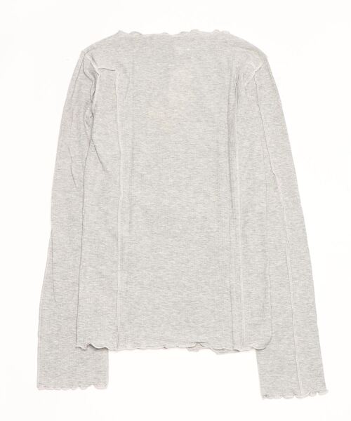 「BASERANGE」 長袖カットソー M ブラック レディース_画像2