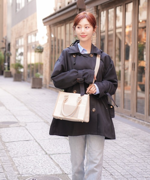 APRILY トートバッグ 3way APRILYキャンバストートバッグ S レディース