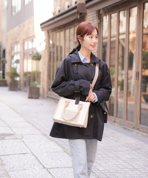 APRILY トートバッグ 3way APRILYキャンバストートバッグ S レディース