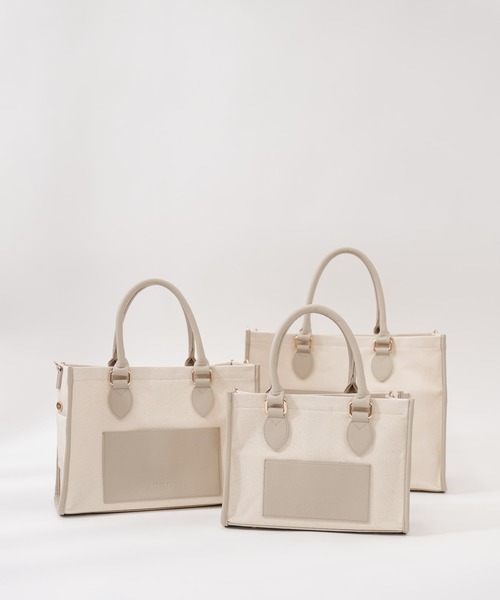 APRILY トートバッグ 3way APRILYキャンバストートバッグ S レディース 