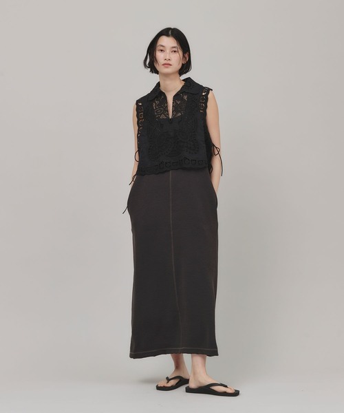 Curensology（カレンソロジー） サロペットスカート FREE ネイビー