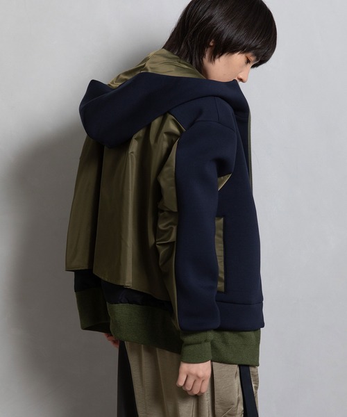 MARECHAL TERRE（マルシャルテル） 中綿ブルゾン MEDIUM ネイビー