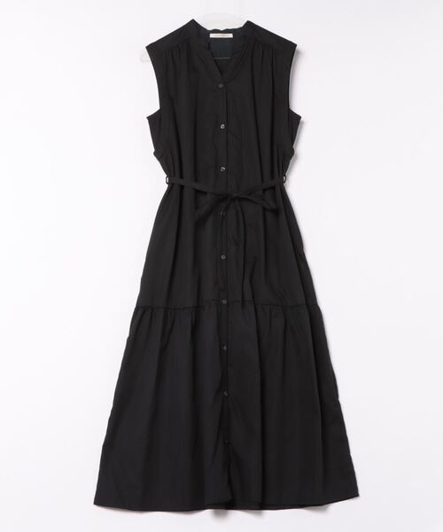 「PREFERIR」 ノースリーブワンピース MEDIUM ホワイト レディース_画像3