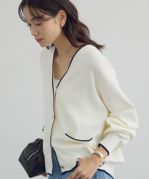 SALON adam et rope'（サロン アダム エ ロペ） カーディガン 「WEB