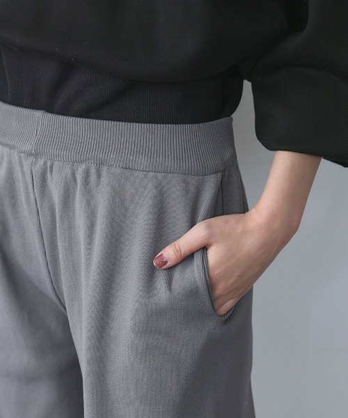 「ELFRANK」 イージーパンツ L オフホワイト レディース_画像2