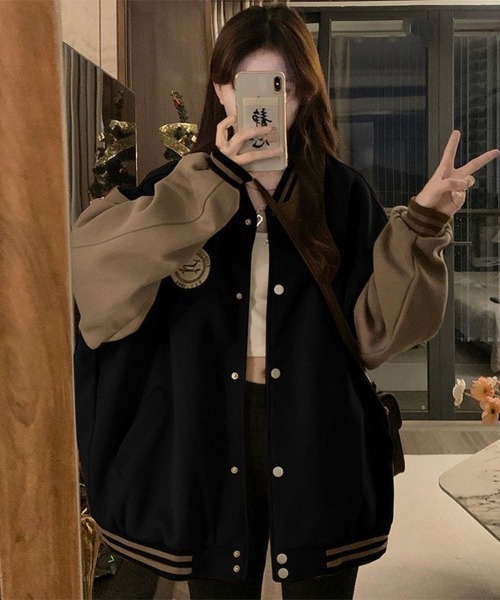 スタジャン ワンポイントスタジャン レディース : ZOZOTOWN Yahoo!店