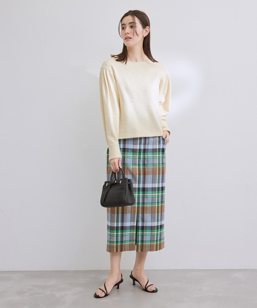 「ROPE'」 長袖カットソー 38 キナリ レディース_画像3