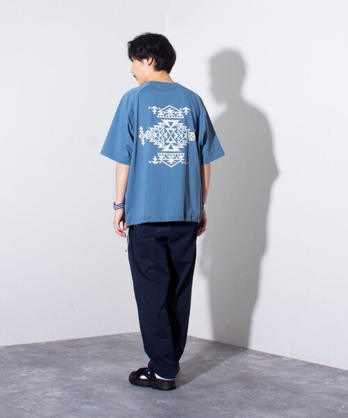 「PENDLETON」 半袖Tシャツ M オフホワイト メンズ_画像4