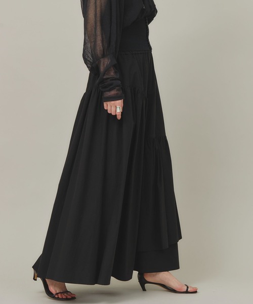 Curensology（カレンソロジー） ロングスカート FREE ブラック