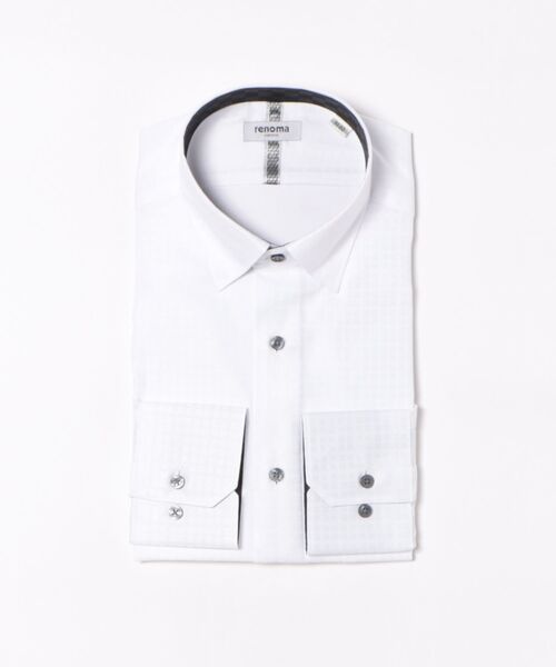 renoma HOMME（レノマオム） フォーマル シャツ イージーアイロン 綿混 