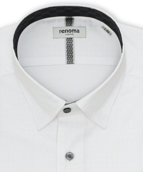 renoma HOMME（レノマオム） フォーマル シャツ イージーアイロン 綿混 