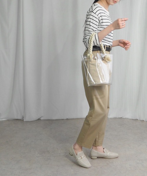 「minia」 シューズ L モカ レディース_画像6