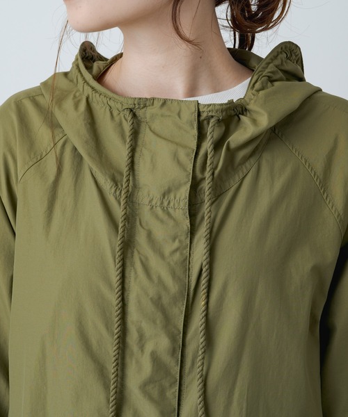 「PUAL CE CIN」 マウンテンパーカー FREE カーキ レディース_画像7