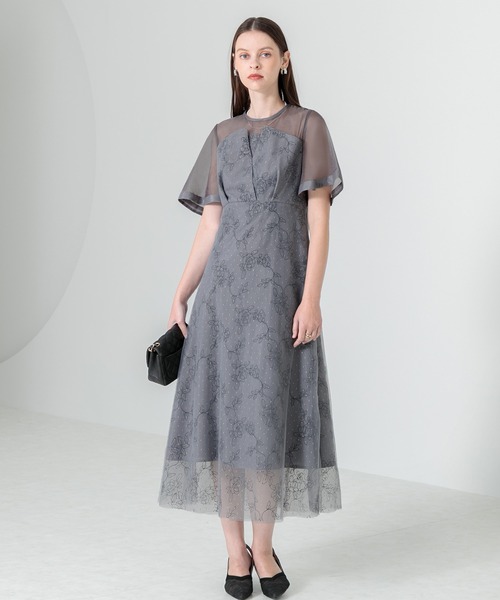 「Leja」 半袖ワンピース MEDIUM ブルー レディースの画像