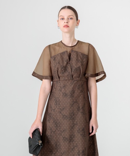 「Leja」 半袖ワンピース MEDIUM ブルー レディースの画像