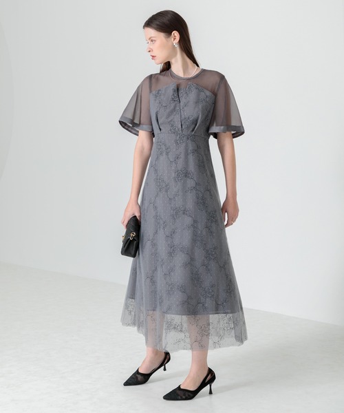 「Leja」 半袖ワンピース MEDIUM ブルー レディースの画像
