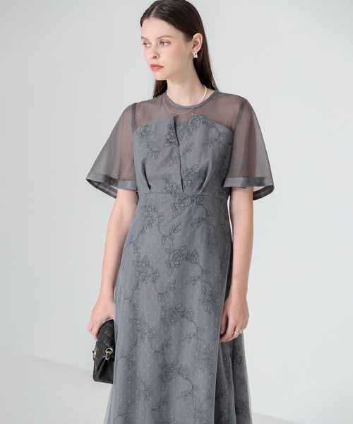 「Leja」 半袖ワンピース MEDIUM ブルー レディースの画像