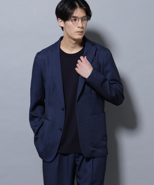 【美品】ナノユニバース スリーピース セットアップ NANO universe（ナノ・ユニバース） セットアップ 「Damerino」ポンチ