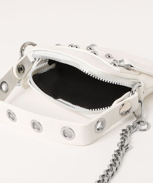 MASHIRO ショルダーバッグ バッグ マルチWAYスタッズデザインミニ