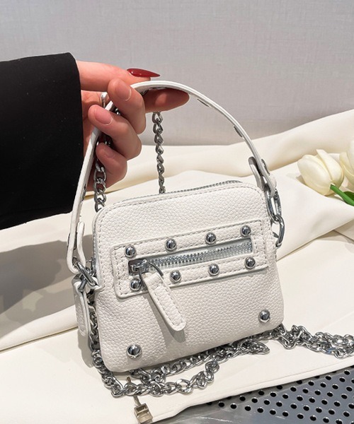 MASHIRO ショルダーバッグ バッグ マルチWAYスタッズデザインミニ